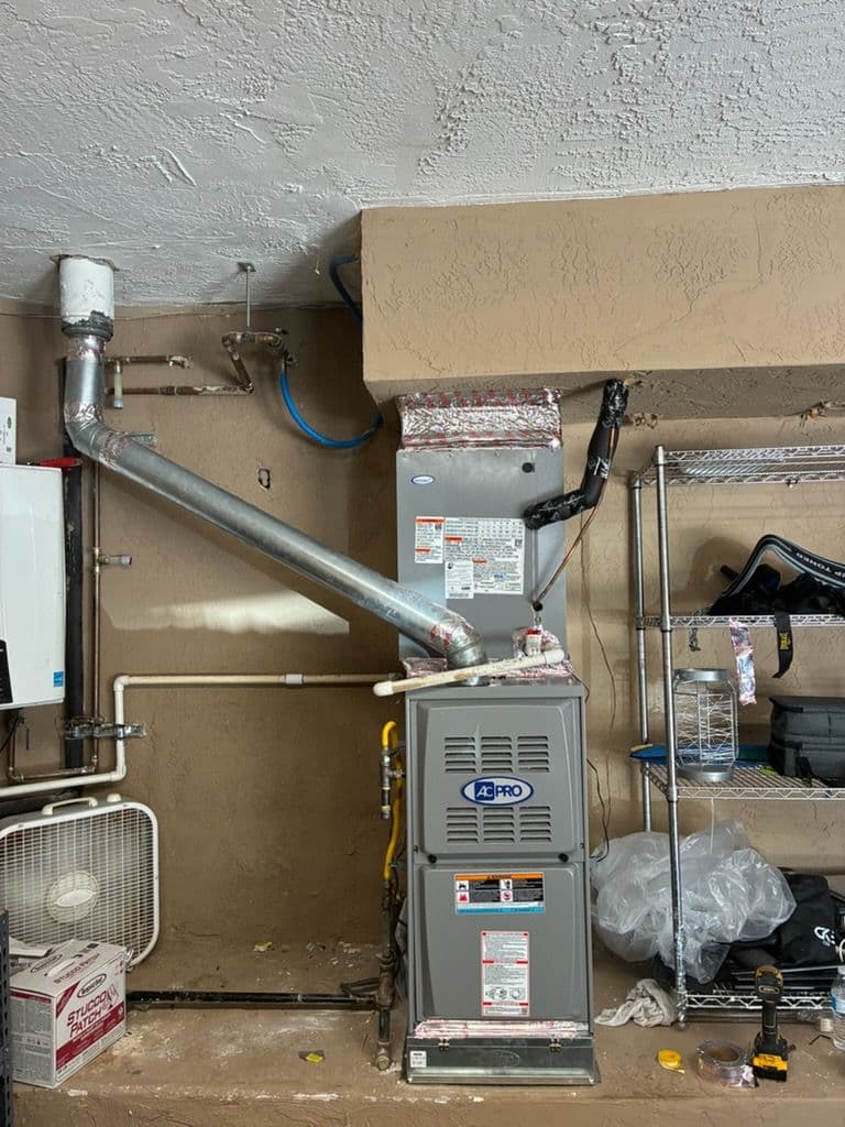 Gallery photos for Old Rheem Furnace Swapped Out for a New AC Pro Unit: Image #3